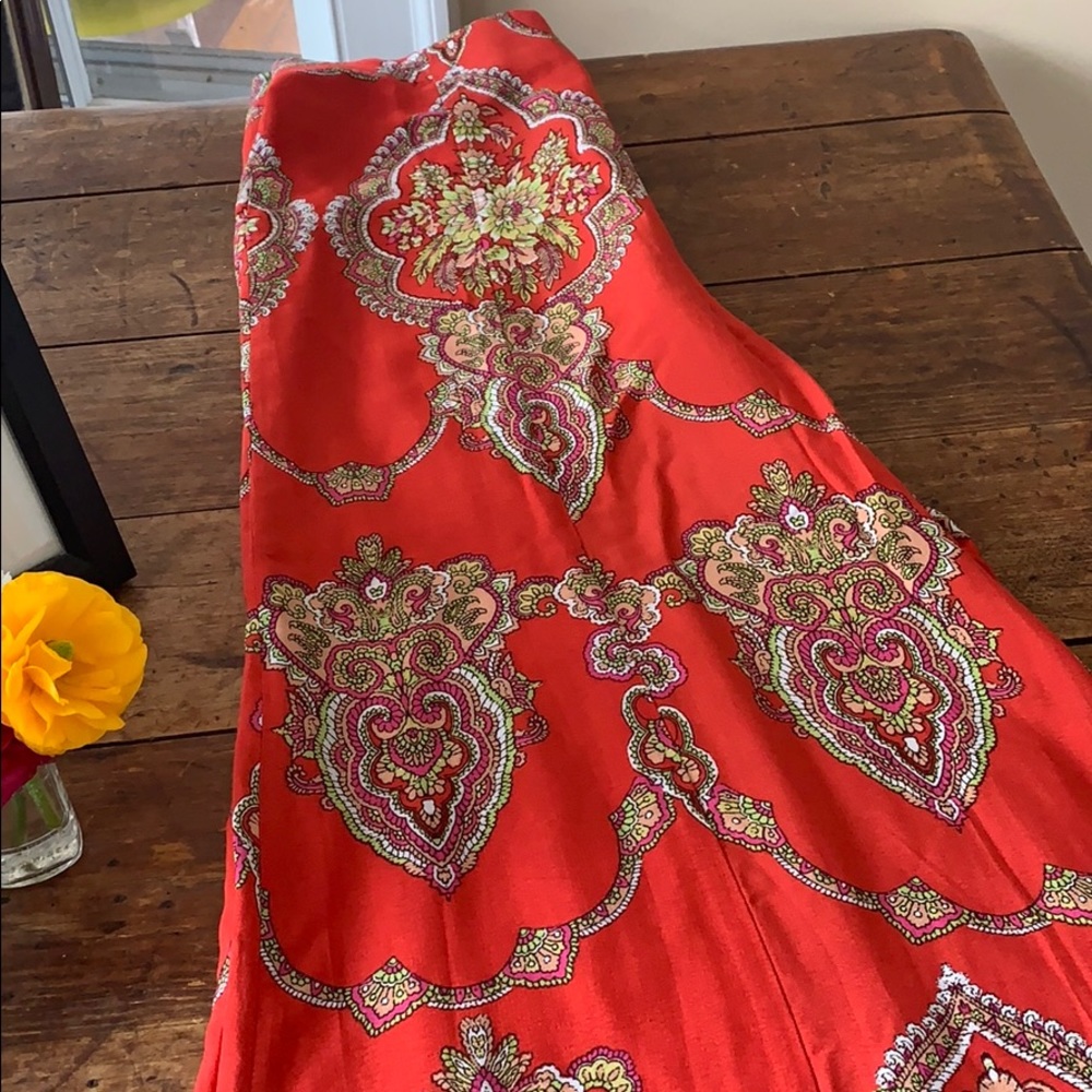 Anthropologie EttTwa wide flare pant